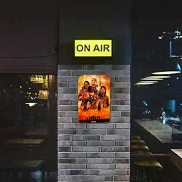 Red dead redemption 2 decoração de metal cartaz do vintage estanho sinal de metal placa decorativa para pub bar homem caverna clube decoração de parede - Image 3