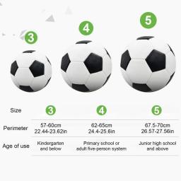 Crianças bola de treinamento de futebol crianças estudantes bola de futebol equipamentos esportivos acessórios tamanho 2/3/4/5 - Image 2
