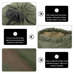 Drawstring Nylon Compression Stuff Sacks, Camping Saco De Roupas, Saco De Dormir, Organizador, Viagem, Mochila, Camping, Caminhadas - Image 4