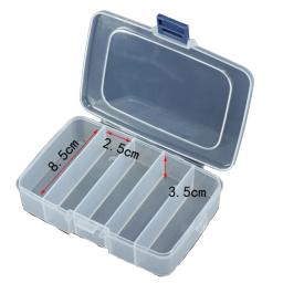 1 pçs parafusos de ferramenta de plástico caixa de armazenamento ic organizador de artesanato pequena parte recipiente caso para peças de ferramentas de armazenamento - Image 1