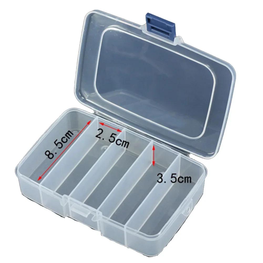 1 pçs parafusos de ferramenta de plástico caixa de armazenamento ic organizador de artesanato pequena parte recipiente caso para peças de ferramentas de armazenamento - Image 1