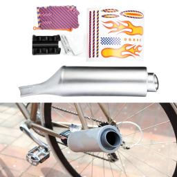 Sistema De Som De Escape De Bicicleta, Exaustão de bicicleta com efeito sonoro, Motocicleta Noise Maker - Image 4