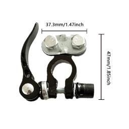 Terminal de bateria de liga de alumínio, Top Joint Spot Tool, pinças de bateria, autopeças, alta qualidade, 2pcs - Image 3