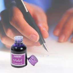 Caneta-tinteiro colorida pura, Tinta reenchimento, Escola de papelaria, Escrita Caligráfica, Alta qualidade, 1 garrafa, 20 ml, 30ml - Image 5