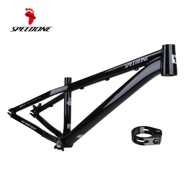 SPEEDONE Cruzador Quadro Salto Sujeira Ultraleve Liga Alumínio 26 Polegadas BMX
