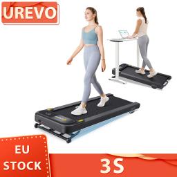 UREVO-3S Esteira de caminhada inteligente, 9 níveis de inclinação automática, 0,8-6 km/h de velocidade, 120kg de carga, display LED, controle de aplicativos - Image 1