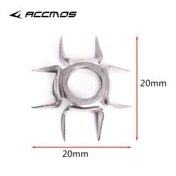Aço inoxidável Judo Broadheads Parafusos, Seta Ponto, Caça Archery Acessório, 6pcs - Image 4
