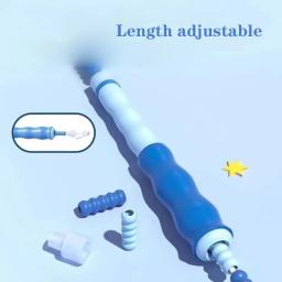 Corda de salto ajustável PVC macio para crianças, corda de salto de bambu comum, perder peso, equipamentos esportivos, não é fácil de amarrar, 2,8 m - Image 4