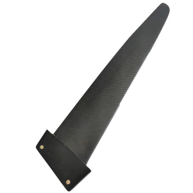 Fina de Windsurf em Fibra de Carbono com Base Deep Tuttle para Pranchas de Surf