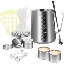 DIY Handmade Vela Perfumada Fazendo Ferramenta, Kit De Material De Derretimento De Cera, Aromaterapia Vela Frascos, Molde Vela Fazendo Suprimentos Kit - Image 1