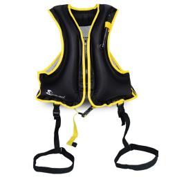 Jaqueta salva-vidas inflável adulta, Dispositivo Flutuante de Snorkeling, À deriva, Surfe, Sobrevivência, Esportes Aquáticos, Salvamento - Image 1