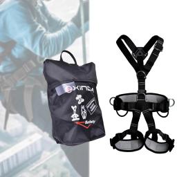 Arnês de Escalada Profissional de Corpo Inteiro para Homens e Mulheres, Cinto para Montanhismo, Atividades ao Ar Livre, Treinamento, Rapel - Image 2