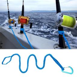 Elastic Kayak Paddle Leash, Bungee Strap, Corda Lanyard, Leve, Rod Leash para passeios de barco, pesca, rafting, canoagem - Image 2