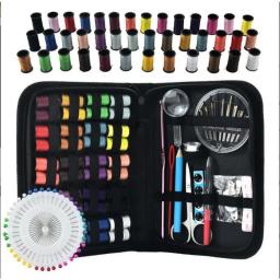 Kits de costura multifuncionais, conjunto de caixas para bordados manuais, organizador de roscas, suprimentos de costura, DIY Kits de ferramentas - Image 1
