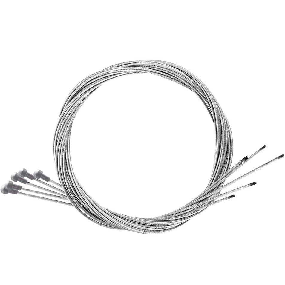 5 pçs 2m mtb cabo de freio da bicicleta estrada assar fio linha aço inoxidável cabo mudança engrenagem fio interno para montanha mtb bicicleta estrada - Image 1