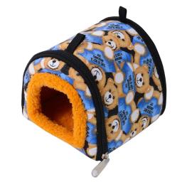 NOVO Hamster Quente Algodão Ninho Abrigo Casa Pequenos Animais Suprimentos Para Coelho Ouriço Guiné Porco Esquilo Chinchilla - Image 2