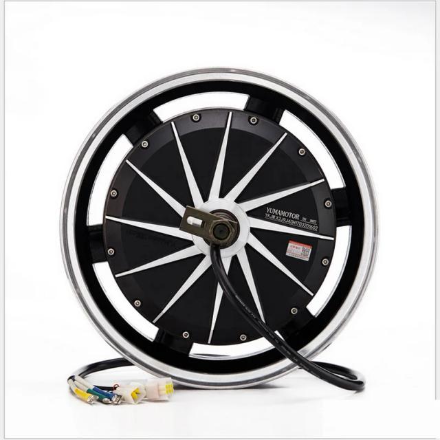PHOEBEVPARTSTOLS Hub de Roda Elétrica 14 Polegadas 3000W Motor DC Sem Escova