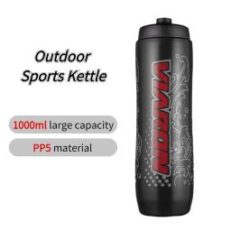 Outdoor Bike Squeeze Beber Garrafa, Gaiola De Garrafa De Água De Bicicleta, Chaleira De Ciclismo, Drinkware Esporte, Corrida, Equitação, 1000ml - Image 1