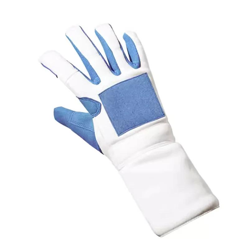 Luvas de esgrima profissional adulto criança luvas antiderrapantes folha epee luvas de treinamento proteção das mãos equipamento de competição lavável - Image 1