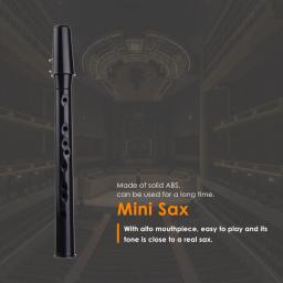 Alto Bocal com 5 palhetas, Mini Sax Bb, bolso saxofone, instrumentos de sopro - Image 3