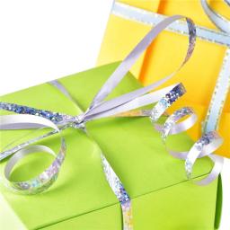 Fita de laser para balões, fita de cetim para decoração de festa, presentes de aniversário, casamento, acessórios faça você mesmo - Image 5