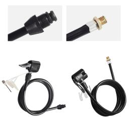 Bicicleta bomba de ar extensão tubo bomba mangueira bomba de ar conector acessórios bomba de bicicleta mangueira inflator acessórios - Image 3