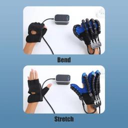 Luvas de robô de reabilitação, acidente vascular cerebral, hemiplegia, massagem inteligente, função de mão, luvas de robô, treinamento de reabilitação de mão - Image 5