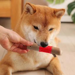 Brinquedo de dentição interativo para pequenos animais de estimação, Portátil para mastigadores agressivos, Brinquedo dentição para cães - Image 2
