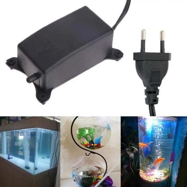 Bomba de Ar de Oxigênio para Aquário: Compressor Ultra Silencioso e Portátil para Tanques de Peixes