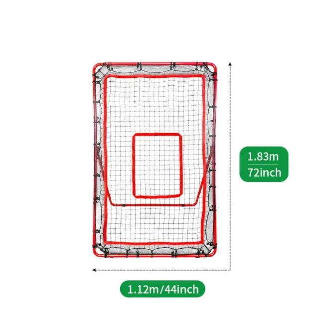 Rebound Net Ajustável para Prática de Pitching em Baseball, Softball e Lacrosse