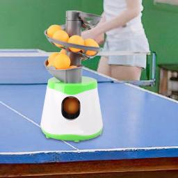 Treinamento De Tênis De Mesa Robô Máquina De Bola, Prática De Ping Pong, Lançador Automático De Bola, Crianças Iniciantes - Image 3