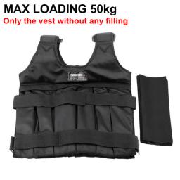 Colete Ponderado Ajustável para Treinamento Exercício, Jaqueta de Fitness para Ginásio Workout, Colete de Boxe, Max 50kg, Run Loading - Image 6