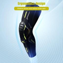Joelheiras Esportivas Anti-Colisão para Adultos e Crianças, Cobertura de Perna, Bicicleta, Ciclismo, Proteção, Basquete, Rolo, Patinação, Almofada, 1 Par - Image 5