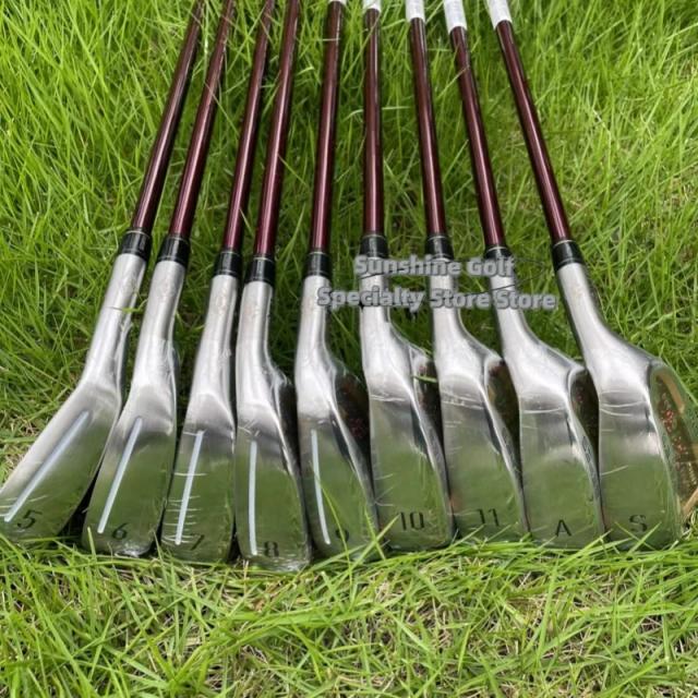 Conjunto de Clubes de Golfe Feminino L Flex com Eixo de Grafite e Cobertura, 9 Peças, Novo, Avaliado em 4 Estrelas, Tamanhos 5-11 A S