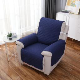 Acolchoado anti-wear reclinável sofá capa para cães animais de estimação crianças anti-deslizamento sofá almofada slipcover poltrona mobiliário protetor lavável - Image 1