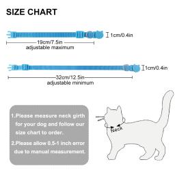 Ajustável Nylon Cat Tag Collar, Nome personalizado, ID personalizada, Bell Pet Products, Pequeno Breakaway rápido, Unisex Kitten Supplies, Tag Cat - Image 2