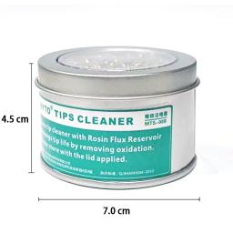 MYTO solda ponta limpeza Kit, bola de limpeza, Rosin Flux, 2 em 1, Alumínio Box Packaging, Soldagem Reparação, Soldagem, Colar, 50g - Image 3