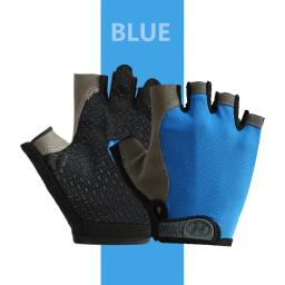 Luvas de treinamento de fitness sem dedos para homens e mulheres, antiderrapante, respirável, ginásio, musculação, exercício, esportes, ciclismo, bicicleta - Image 6