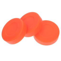 Pucks de hóquei dureza ajustável fosco hóquei no gelo pvc bola plana hóquei ao ar livre puck bolas substituição para jogo - Image 1