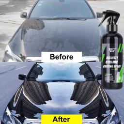 Revestimento cerâmico para carros pintura espelho brilho spray de cera de cristal nano hidrofóbico anti-incrustantes auto detalhando produtos de limpeza do carro - Image 1
