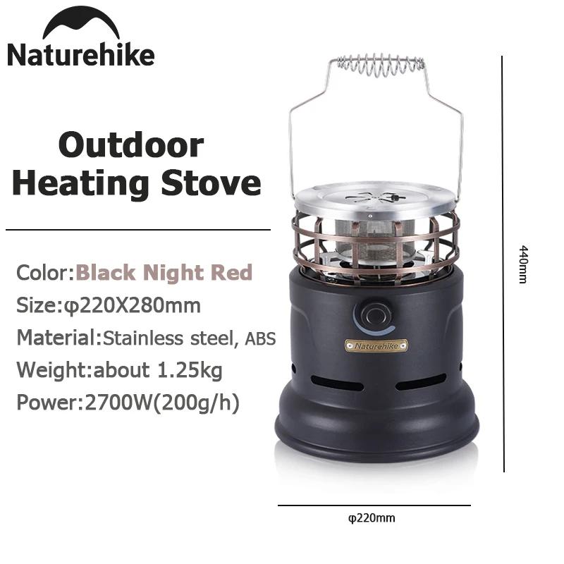 Naturehike-Fogão a Gás Portátil ao Ar Livre para Acampar, Multi Aquecedor, Panelas, Alta Potência, Equipamento de Caminhada, Inverno - Image 1