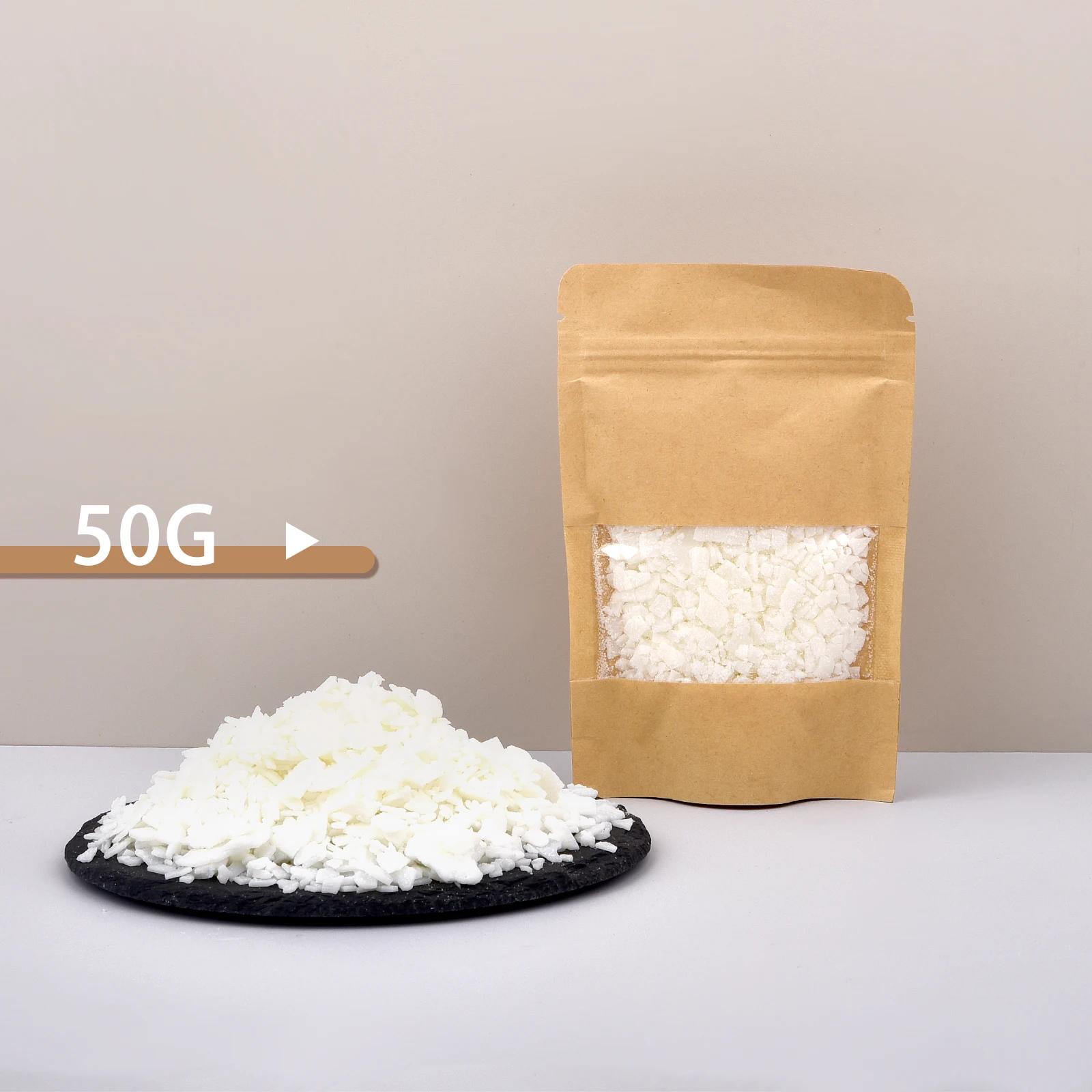 Floco de cera de soja natural 50/100/250/500/1000g, para velas artesanais diy, artesanato, vela perfumada sem adição, kit de fabricação de matéria-prima - Image 1