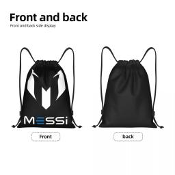 Mochila de cordão de futebol personalizado, saco de treinamento portátil, saco esportivo, futebol, branco, messis, ginásio, homens, mulheres, 10 - Image 2
