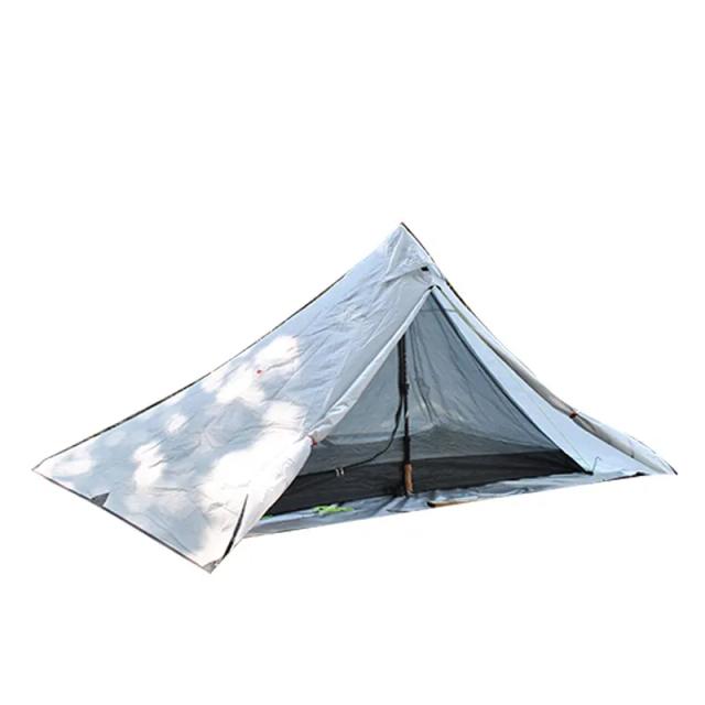 Barraca Pirâmide Ultraleve para 2 Pessoas - Durável e Ideal para Acampamento em Todas as Estações, Pesando Apenas 1,5 kg