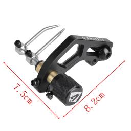 Ajustável Archery Seta Resto para Bow Composto, Recurve Bow, Esquerda e Direita Mão, Tiro ao ar livre, Caça Acessório, Liga de Alumínio, 1Pc - Image 6