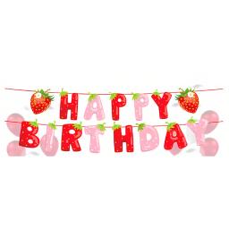 Morango e Frutas Placas De Festa Temáticas, Copos De Papel, Tecidos, Toalhas De Mesa, Decorações De Festa De Aniversário Das Crianças, Decorações Das Meninas - Image 6