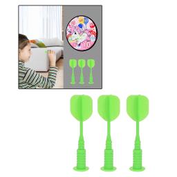 Dardos de plástico seguros, 3/5 peças, ponta macia, excelente, jogo de festa interno, bolas adesivas, brinquedos para crianças, tecido, dardo, jogo de tabuleiro - Image 3