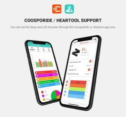 COOSPO-Monitor de Freqüência Cardíaca Recarregável, Ciclismo Fitness, BT5.0, ANT Plus para Garmin, Wahoo, Zwift, H9Z - Image 2