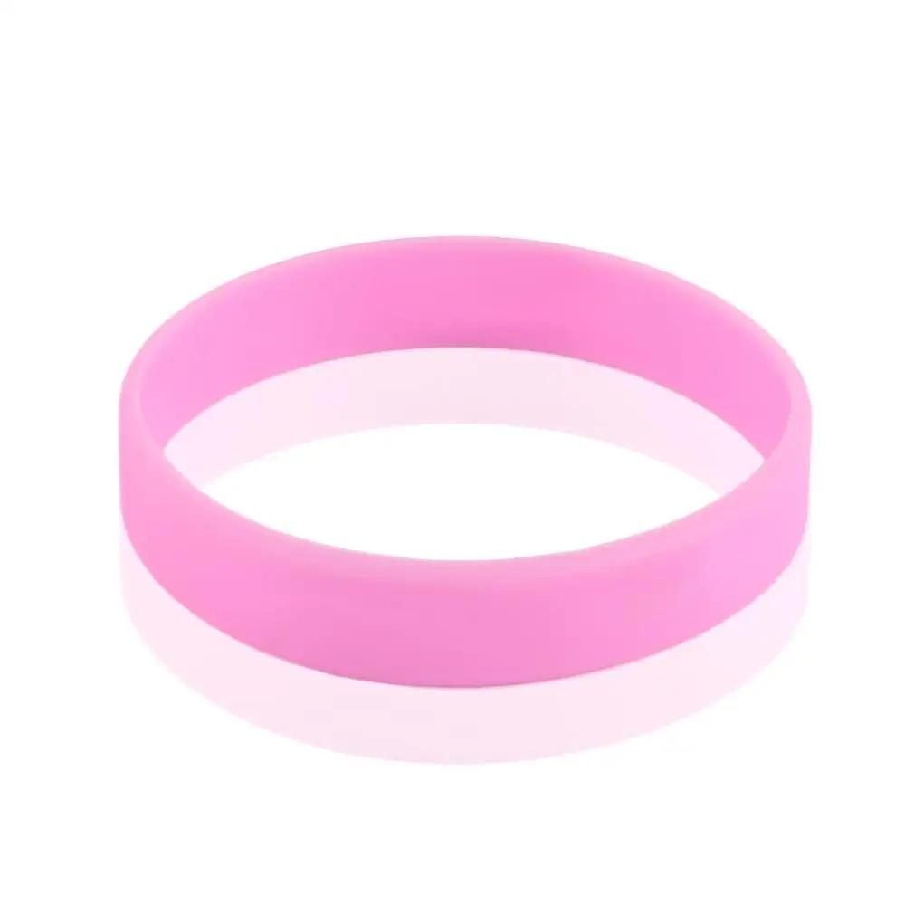 Pulseira colorida do basquetebol do silicone, pulseiras populares, borracha, esportes, forma - Image 1