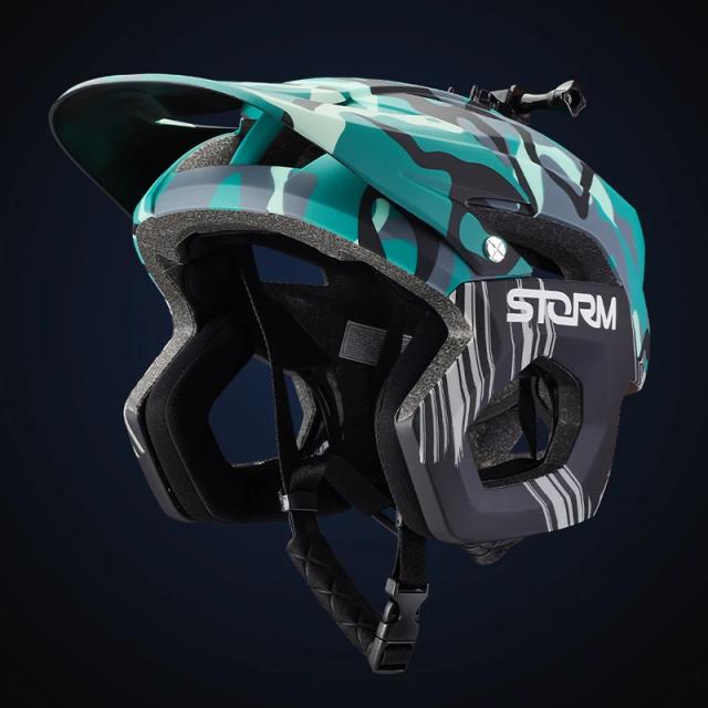 Capacete de Mountain Bike 2023 para Ciclismo Off-Road e Esportes Radicais - Acessórios Esportivos Todo Terreno